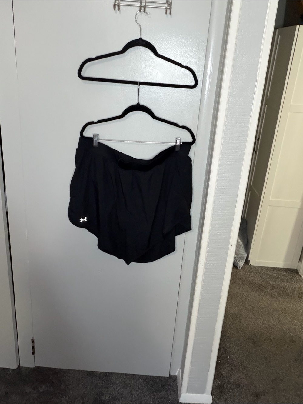 Under Armour Black Women's Athletic Running Shorts